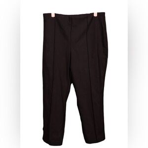 Rachel Zoe Black Cropped Black Dress Pants